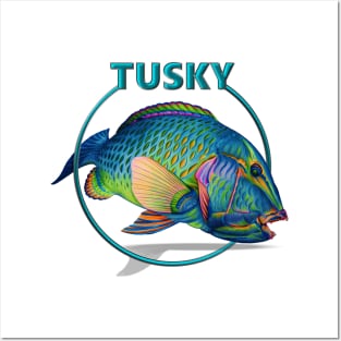 TUSKY Posters and Art